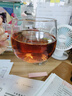 富光花茶杯 男女士茶水分离杯子 双层办公泡茶玻璃杯带把高硼硅水杯 实拍图