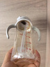 贝亲（Pigeon）自然成长翻盖直饮吸管 大童奶瓶330ml 经典款 18月+  AA278 实拍图