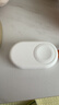 PZOZ【3C认证】适用于苹果手表Apple Watch充电宝5W无线磁吸快充充电器iwatch小巧便携移动电源2000mAh 双口快充款：5W 2000mAh充电宝 白 实拍图