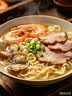 不倒翁韩国进口 海鲜风味拉面130g*8包装 韩式拉面方便速食泡面 袋煮面 实拍图