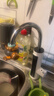美的（Midea）净水器水龙头过滤器家用自来水滤水器直饮前置过滤器厨房卫生间通用除水垢除余氯双出水可清洗滤芯 一机三芯【两年免换滤芯】 实拍图