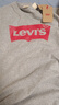 Levi's李维斯情侣美式宽松印花时尚简约舒适潮流纯棉圆领短袖T恤 灰色 002A0-0003 M 实拍图
