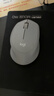 罗技（Logitech）M330 轻音鼠标 无线鼠标 办公鼠标 右手鼠标 带无线微型接收器 灰色 实拍图