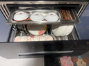 容声消毒柜嵌入式家用大容量全不锈钢厨房消毒碗柜高温臭氧厨房碗筷消毒柜120LRX03D(A) 实拍图