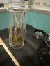 希诺抗菌玻璃杯双层防烫办公车载水杯男高档泡茶杯子XN-9303 360mL 实拍图