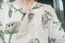 奉孝夏季套装2026新款高级感50-60岁洋气妈妈夏装衣服中老年女士衬衫 实拍图