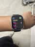 Apple/苹果 Watch S11 智能手表GPS款42毫米深空灰色铝金属表壳黑色运动型表带S/M MEUG4CH/B情人节 实拍图