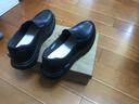 骆驼牌 皮鞋男士商务休闲鞋软底软皮爸爸懒人鞋子W932263660黑色43 实拍图