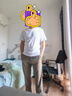 七匹狼（SEPTWOLVES）t恤男纯棉短袖男四季跑步透气休闲吸汗打底汗衫男 实拍图