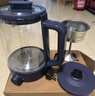 美的（Midea）【价保618】养生壶 1L大容量一体式喷淋煮茶器蒸煮茶壶 办公室煮茶烧水一体机 304不锈钢ZC10S01 实拍图
