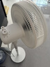 美的（Midea）电风扇落地扇家用风扇 立式轻音节能强风 降温空气循环柔风自然风 桌面办公室卧室宿舍客厅家用 【按键】行业爆款台立两用 实拍图