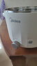 美的（Midea）电煮锅 0涂层不锈钢 宿舍小电锅 多功能家用宿舍泡面小火锅 2.6L蒸煮一体电热锅 XZC2066G 配蒸笼 实拍图