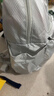 骆驼（CAMEL）轻便双肩背包男纯色折叠包户外休闲旅行登山包女 133DB02006 浅灰 实拍图