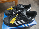阿迪达斯（adidas）adidas三叶草贝壳头SUPERSTARII男女休闲鞋 JI0079 42码 实拍图