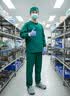 ECAC医用手术室洞洞鞋男士2026新款夏季外穿厚底防滑防臭足弓支撑拖鞋 火山灰黑【医护专用/足弓支撑不累脚】 36 -37（推荐35-36脚） 实拍图