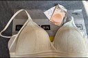 蕉内舒服蕾303A女士内衣法式美背蕾丝性感夏季薄款前扣文胸罩七夕礼物 【三角网纱】浅奶酪 M （70C/75A/75B） 实拍图