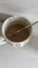 舍里复古咖啡杯碟套装家用下午茶拿铁杯高档精致马克杯高颜值情侣杯子 咖啡杯碟-树叶300ML 规格详见图二 实拍图