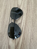 雷朋（RayBan）经典飞行员系列太阳镜开车骑行墨镜男女户外眼镜0RB3025礼物 002/58黑色镜框偏光镜片 尺寸62 实拍图