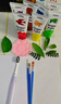 弥鹿（MiDeer）文具水彩绘画DIY可水洗颜料创意趣味无异味手指画-8色美育工具六一儿童节礼物 实拍图