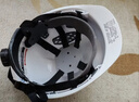 霍尼韦尔（Honeywell）安全帽阻燃耐低温 L99S新国标 HDPE工地电力领导高级头盔防砸抗冲击 白色透气1顶 实拍图