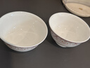 传世瓷碗碟套装家用景德镇欧式骨瓷碗筷陶瓷器吃饭套碗盘子中式 天鹅湖60件 60头豪华套装 实拍图
