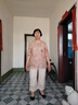 俞兆林（YUZHAOLIN） 母亲节礼物妈妈夏装2026套装冰丝上衣服中年女装短袖T恤中老年女 卡其色+（搭配米色裤子） 2XL （建议95-110斤） 实拍图