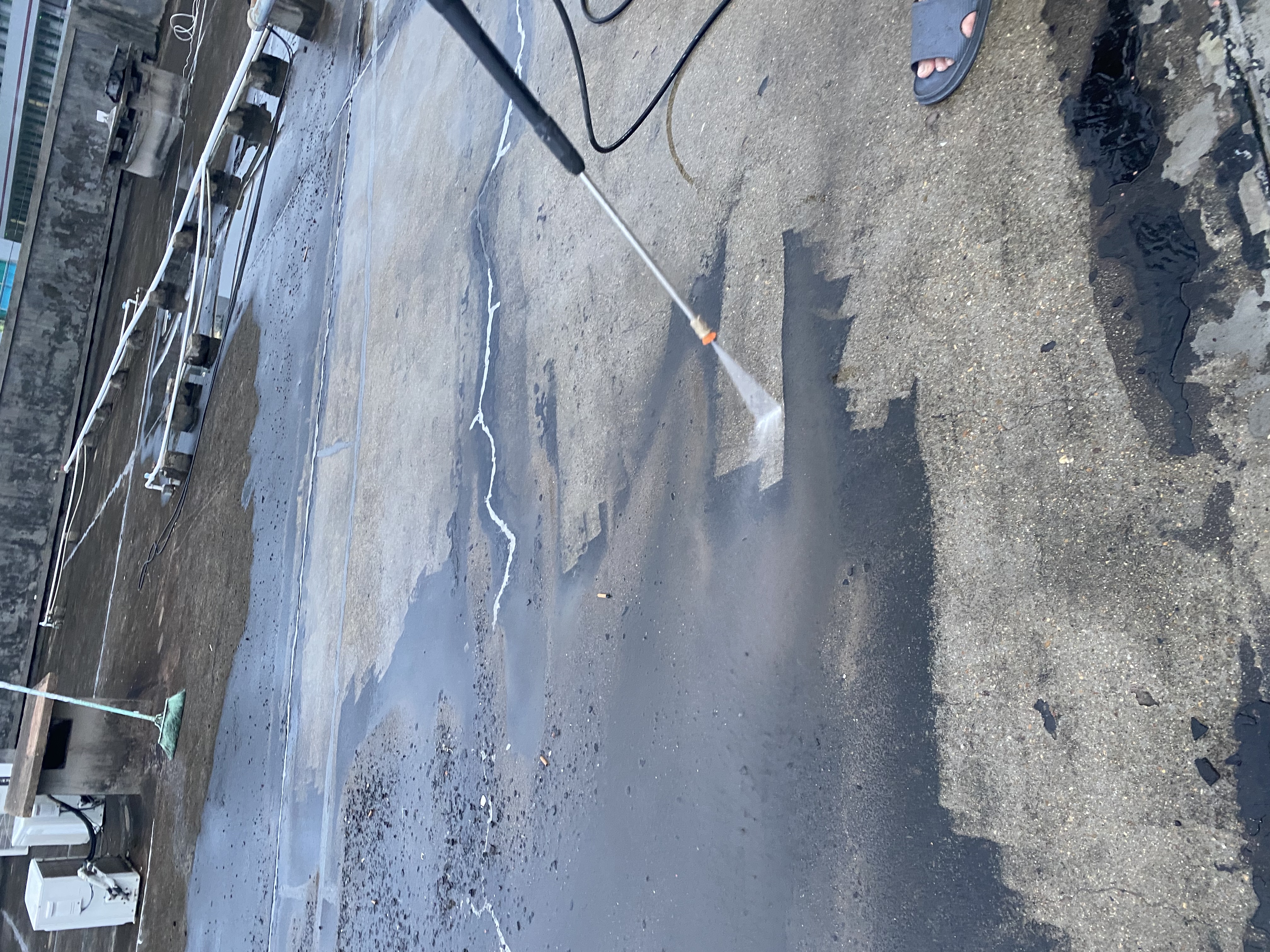 3AAA洗车机高压水枪庭院冲洗220v大功率强力地面清洗机水冷电机 实拍图