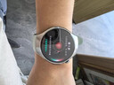 华为【520送礼优选送女友】HUAWEI WATCH 5 42mm基础款不锈钢表壳极光绿氟橡胶表带X-TAP智感窗 实拍图