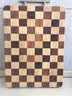 棋盘格实木菜板家用橡胶木乌檀木粘板案板面板抗菌防霉 42.5*31*2.5cm(9102)长方形 实拍图