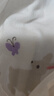 全棉时代婴儿隔汗巾纱布吸汗儿童开学幼儿园宝宝纯棉垫背小猫小鹿小鸟3条 实拍图