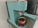 德龙（Delonghi）半自动咖啡机家用小型 意式15Bar泵压冷萃咖啡 软触屏手动奶泡自动停流金属机身 吉拉朵系列 EC890 .TU真我蓝 即时加热 自动关机 专业蒸汽细杆拉花 实拍图