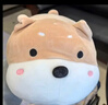 名创优品（MINISO）趴姿系列-大号趣味狗狗毛绒公仔玩具玩偶抱枕生日礼物女 灰色 实拍图