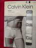 Calvin KleinCK 男士平角内裤 3条装 送男友礼物 LV00NB4389 MP1黑/灰/白  L 实拍图