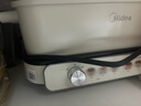 美的（Midea）电火锅 鸳鸯锅 火锅专用锅超薄钛陶速沸分体式0氟6.5L电煮锅电热锅多功能锅HGS3322R1 实拍图
