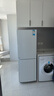 美的（Midea）186升二门冰箱白色双系统租房小型家用电冰箱风冷两门小冰一级能效以旧换新MR-196W【国家补贴】 实拍图