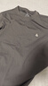杰克·琼斯（JACK&JONES）26年男装四季打底T恤男士凉感透气多色情侣款短袖t恤水洗不易走形 合金灰C39 M 175 实拍图