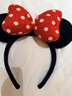 迪士尼（Disney）毛绒玩具正版发饰卡通女孩扮装饰品米奇老鼠生日礼物女 米妮发箍 实拍图