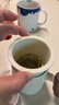 京东京造 旅行茶具套装 便携茶具快客杯户外茶杯整套米黄舟山 一壶四杯 实拍图