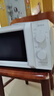 美的（Midea）变频家用微波炉  经典双旋钮 360°转盘加热  智能解冻 五档火力18L容量213B升级款（M13J） 实拍图