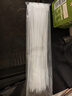 彩弘 3.6mm*300mm100支白色 自锁式尼龙扎带小号固定理线带束捆紧绑带 实拍图