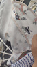 马博士儿童罩衣婴儿饭兜宝宝吃饭围兜防溅衣儿童围裙画画反穿衣粉色 实拍图