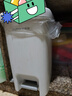 佳帮手卧室脚踏垃圾桶7.3L家用脚踩+手按双开盖厨房卫生间厕所客厅带盖 实拍图