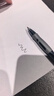得力（deli）臻顺滑中性笔签字笔芯套装 0.5mm子弹头按动笔水笔芯 黑色 10支笔+10支替芯 33398 实拍图