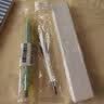 uni三菱 按制圆珠笔金属笔握原子笔 低重心办公商务用中油笔 SXN-1003-38 0.38mm 薄荷绿杆 实拍图