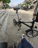 都市螳螂CMSBIKE一秒折叠自行车变速14寸小型超便携成人折叠户外小轮车 单速经典黑 实拍图