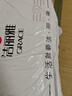 洁丽雅（Grace）纯棉A类三防枕 不怕头油大白枕 颈椎枕一对装成人枕头枕芯48*74cm 实拍图