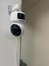 奥克斯1200万像素摄像头监控无线wifi网络高清夜视监控器360度无死角带夜视全景云台家用AI监控手机远程 实拍图