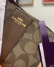 蔻驰（COACH）【品牌直供】女士小号手拿包手腕包棕色CW854礼物 实拍图