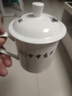 陶相惠陶瓷茶杯带盖家用泡茶杯中国风茶杯大容量办公室水杯骨瓷杯子定制 实拍图