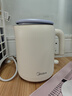 美的（Midea）电热水壶米色烧水壶旅行便携式烧水杯 0.6L智能304食品级不锈钢家用迷你便携小容量SH06X6-103 实拍图